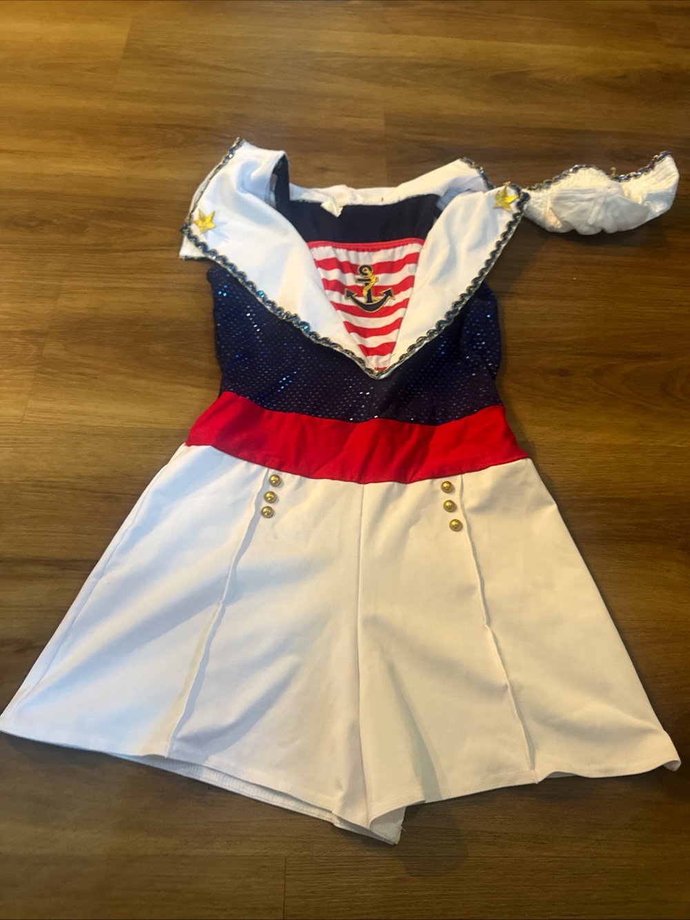 Sailor Girl Costume Size Medium (8-10)